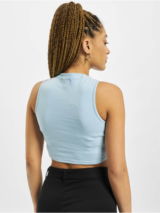 Sixth June Tops sans manche Rib Essential bleu